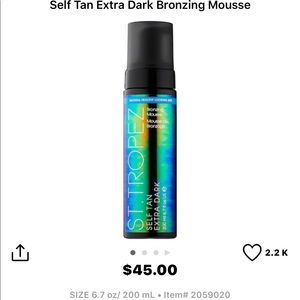 ST. TROPEZ extra dark self-tan bronzing mousse